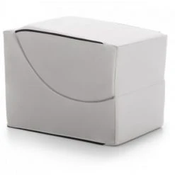 Talamo Italia Poufs Chaise Longue En éco-cuir Blanc 11 Talamo Italia Poufs Chaise Longue En éco-cuir Blanc -Fauteuils, poufs et repose-pieds Soldes chaise longue en eco cuir blanc 5