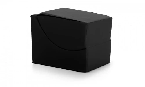 Talamo Italia Poufs Chaise Longue En éco-cuir Noir 6 Talamo Italia Poufs Chaise Longue En éco-cuir Noir – Image 6
