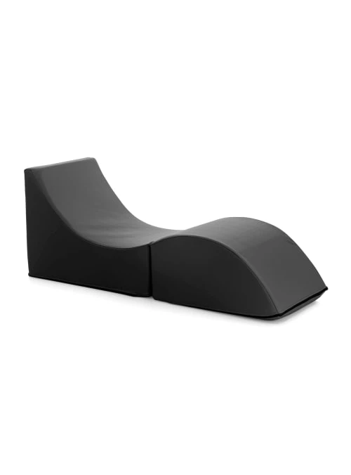 Talamo Italia Poufs Chaise Longue En éco-cuir Noir 1 Talamo Italia Poufs Chaise Longue En éco-cuir Noir