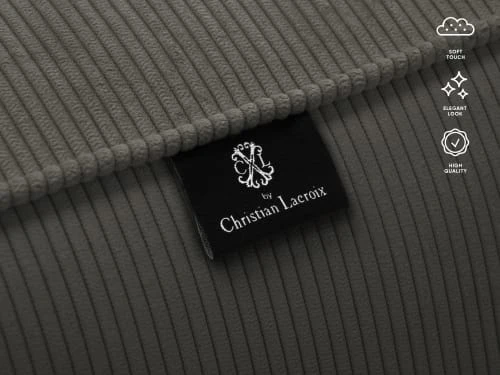 CXL By Christian Lacroix Fauteuils Fauteuil 1 Place En Tissu Structuré Gris Foncé 3 CXL By Christian Lacroix Fauteuils Fauteuil 1 Place En Tissu Structuré Gris Foncé – Image 3