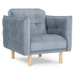 Micadoni Home Fauteuils Fauteuil 1 Place En Velours Rouge 11 Micadoni Home Fauteuils Fauteuil 1 Place En Velours Rouge -Fauteuils, poufs et repose-pieds Soldes fauteuil 1 place en velours bleu clair