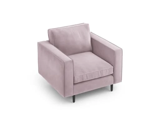 CXL By Christian Lacroix Fauteuils Fauteuil 1 Place En Velours Lavande 5 CXL By Christian Lacroix Fauteuils Fauteuil 1 Place En Velours Lavande – Image 5