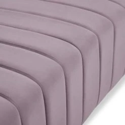 Micadoni Home Fauteuils Fauteuil 1 Place En Velours Lavande -Fauteuils, poufs et repose-pieds Soldes fauteuil 1 place en velours lavande 3