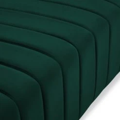 Micadoni Home Fauteuils Fauteuil 1 Place En Velours Vert Bouteille -Fauteuils, poufs et repose-pieds Soldes fauteuil 1 place en velours vert bouteille 4