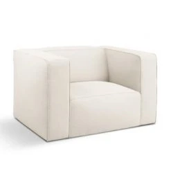 CXL By Christian Lacroix Fauteuils Fauteuil 1 Place XL En Tissu Structuré Beige 9 CXL By Christian Lacroix Fauteuils Fauteuil 1 Place XL En Tissu Structuré Beige -Fauteuils, poufs et repose-pieds Soldes fauteuil 1 place xl en tissu structure beige 3