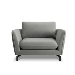 CXL By Christian Lacroix Fauteuils Fauteuil 1 Place XL En Velours Gris Clair 9 CXL By Christian Lacroix Fauteuils Fauteuil 1 Place XL En Velours Gris Clair -Fauteuils, poufs et repose-pieds Soldes fauteuil 1 place xl en velours gris clair 3