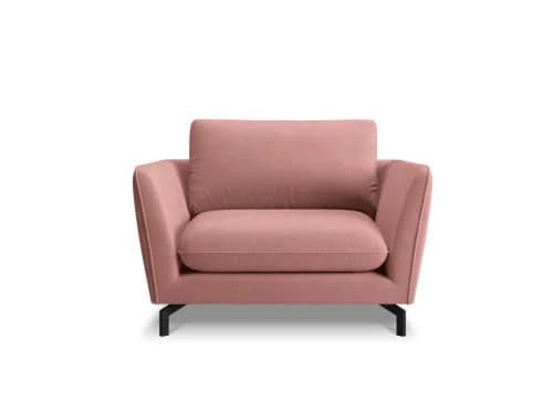 CXL By Christian Lacroix Fauteuils Fauteuil 1 Place XL En Velours Rose 4 CXL By Christian Lacroix Fauteuils Fauteuil 1 Place XL En Velours Rose – Image 4