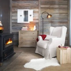 Maisons Du Monde Fauteuils Fauteuil à Housser Blanc -Fauteuils, poufs et repose-pieds Soldes fauteuil a housser blanc 1000 8 22 124703 13