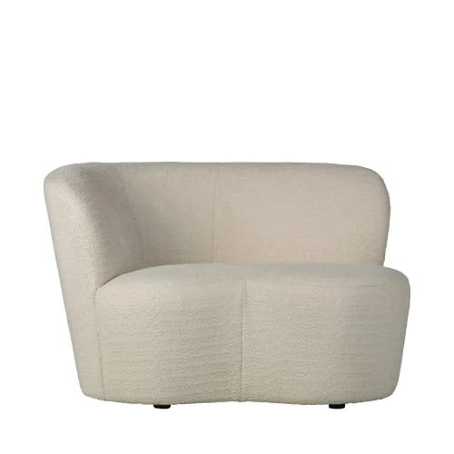 Woood Fauteuils Fauteuil Angle Gauche En Tissu Bouclette Ecru 1 Woood Fauteuils Fauteuil Angle Gauche En Tissu Bouclette Ecru