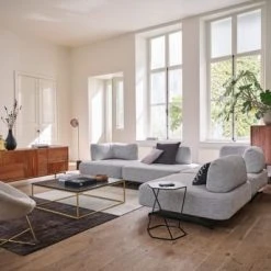 Maisons Du Monde Fauteuils Fauteuil Beige Et Pieds En Métal Doré -Fauteuils, poufs et repose-pieds Soldes fauteuil beige et pieds en metal dore 1000 10 10 216080 5