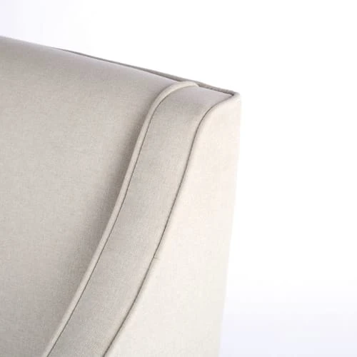 Maisons Du Monde Fauteuils Fauteuil Beige Et Pin 4 Maisons Du Monde Fauteuils Fauteuil Beige Et Pin – Image 4