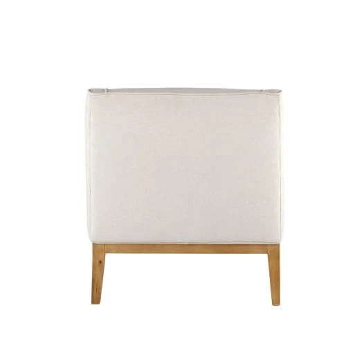 Maisons Du Monde Fauteuils Fauteuil Beige Et Pin 5 Maisons Du Monde Fauteuils Fauteuil Beige Et Pin – Image 5