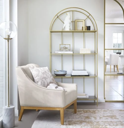 Maisons Du Monde Fauteuils Fauteuil Beige Et Pin 2 Maisons Du Monde Fauteuils Fauteuil Beige Et Pin – Image 2