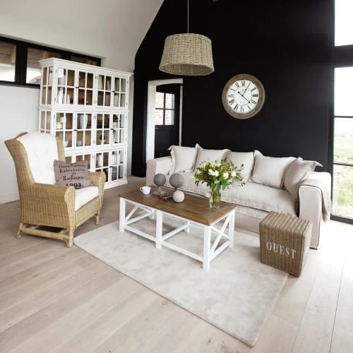 Maisons Du Monde Fauteuils Fauteuil Bergère En Rotin Et Coussins Ivoire 4 Maisons Du Monde Fauteuils Fauteuil Bergère En Rotin Et Coussins Ivoire – Image 4