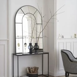 Maisons Du Monde Fauteuils Fauteuil Bergère Imprimé Pied De Poule Noir Et Blanc -Fauteuils, poufs et repose-pieds Soldes fauteuil bergere imprime pied de poule noir et blanc 1000 2 20 210309 6