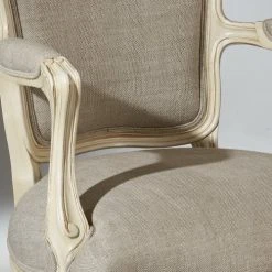 Robin Des Bois Fauteuils Fauteuil Cabriolet En Lin -Fauteuils, poufs et repose-pieds Soldes fauteuil cabriolet en lin 5