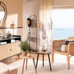 Maisons Du Monde Fauteuils Fauteuil Cannage En Rotin -Fauteuils, poufs et repose-pieds Soldes fauteuil cannage en rotin 1000 11 20 217033 6