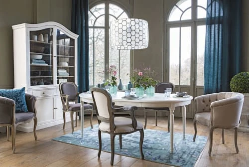 Maisons Du Monde Assises Fauteuil Capitonné En Lin 4 Maisons Du Monde Assises Fauteuil Capitonné En Lin – Image 4