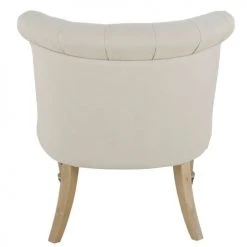 Maisons Du Monde Fauteuils Fauteuil Capitonné En Lin Beige Ficelle -Fauteuils, poufs et repose-pieds Soldes fauteuil capitonne en lin beige ficelle 1000 6 36 219714 4