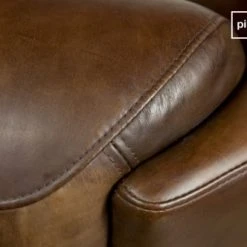PIB Fauteuils Fauteuil Club En Cuir Marron 10 PIB Fauteuils Fauteuil Club En Cuir Marron -Fauteuils, poufs et repose-pieds Soldes fauteuil club en cuir marron 4