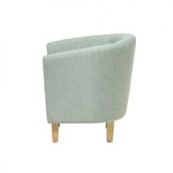 Beliani Fauteuils Fauteuil Club En Tissu Vert Clair -Fauteuils, poufs et repose-pieds Soldes fauteuil club en tissu vert clair 5