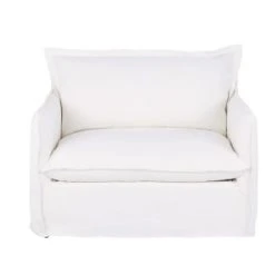 Maisons Du Monde Fauteuils Fauteuil Convertible En Lin Supérieur Beige -Fauteuils, poufs et repose-pieds Soldes fauteuil convertible en lin superieur blanc barcelone 1000 14 24 221711 1