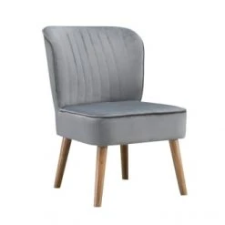 Baita Fauteuils Fauteuil Crapaud En Velours 1 Place Gris 8 Baita Fauteuils Fauteuil Crapaud En Velours 1 Place Gris -Fauteuils, poufs et repose-pieds Soldes fauteuil crapaud en velours 1 place gris 2