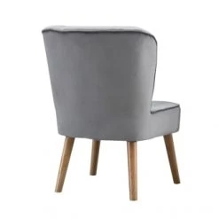 Baita Fauteuils Fauteuil Crapaud En Velours 1 Place Gris 10 Baita Fauteuils Fauteuil Crapaud En Velours 1 Place Gris -Fauteuils, poufs et repose-pieds Soldes fauteuil crapaud en velours 1 place gris 4