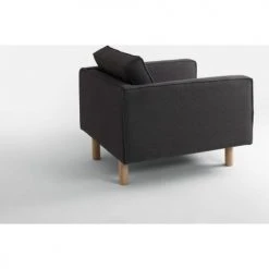 Custom Form Fauteuils Fauteuil Cubique Rembourré En Tissu Couleur Gris Anthracite -Fauteuils, poufs et repose-pieds Soldes fauteuil cubique rembourre en tissu couleur gris anthracite 4