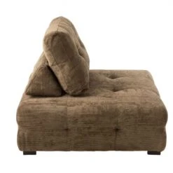 Meubles & Design Fauteuils Fauteuil Douillet En Velours Côtelé Marron 8 Meubles & Design Fauteuils Fauteuil Douillet En Velours Côtelé Marron -Fauteuils, poufs et repose-pieds Soldes fauteuil douillet en velours cotele marron 2