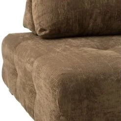 Meubles & Design Fauteuils Fauteuil Douillet En Velours Côtelé Marron 10 Meubles & Design Fauteuils Fauteuil Douillet En Velours Côtelé Marron -Fauteuils, poufs et repose-pieds Soldes fauteuil douillet en velours cotele marron 4