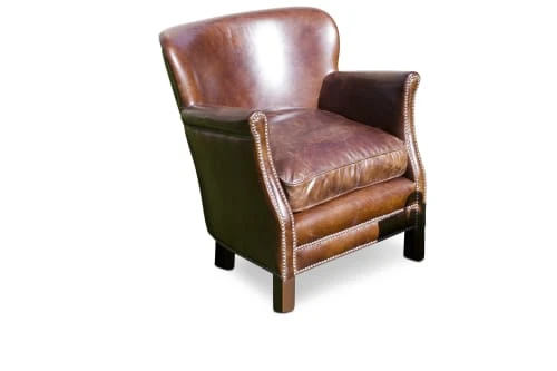 PIB Fauteuils Fauteuil Du Professeur En Cuir Marron 1 PIB Fauteuils Fauteuil Du Professeur En Cuir Marron