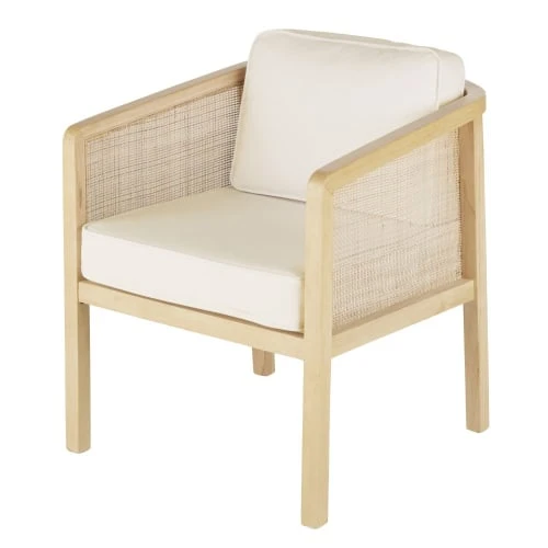 Maisons Du Monde Fauteuils Fauteuil écru Cannage En Rotin Et Bois De Bouleau 1 Maisons Du Monde Fauteuils Fauteuil écru Cannage En Rotin Et Bois De Bouleau