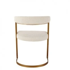 Maisons Du Monde Fauteuils Fauteuil écru Chiné Et Métal Coloris Laiton 10 Maisons Du Monde Fauteuils Fauteuil écru Chiné Et Métal Coloris Laiton -Fauteuils, poufs et repose-pieds Soldes fauteuil ecru chine et metal coloris laiton 1000 5 24 187804 5