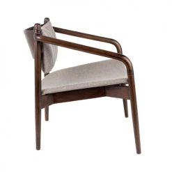 Dutchbone Fauteuils Fauteuil En Bois Et Tissu Beige 10 Dutchbone Fauteuils Fauteuil En Bois Et Tissu Beige -Fauteuils, poufs et repose-pieds Soldes fauteuil en bois et tissu beige 4