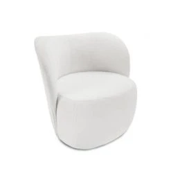Micadoni Home Fauteuils Fauteuil En Boucle Beige -Fauteuils, poufs et repose-pieds Soldes fauteuil en boucle beige 3