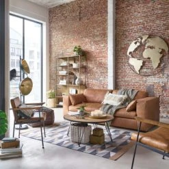 Maisons Du Monde Fauteuils Fauteuil En Cuir De Vachette Marron Vieilli 11 Maisons Du Monde Fauteuils Fauteuil En Cuir De Vachette Marron Vieilli -Fauteuils, poufs et repose-pieds Soldes fauteuil en cuir de vachette marron vieilli 1000 13 22 166154 21