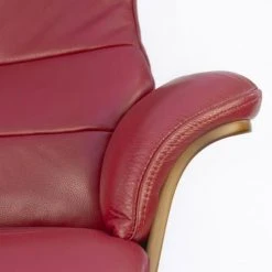 My New Design Fauteuils Fauteuil En Cuir Et Bois Chêne Naturel - Cuir Rouge 10 My New Design Fauteuils Fauteuil En Cuir Et Bois Chêne Naturel - Cuir Rouge -Fauteuils, poufs et repose-pieds Soldes fauteuil en cuir et bois chene naturel cuir rouge 4