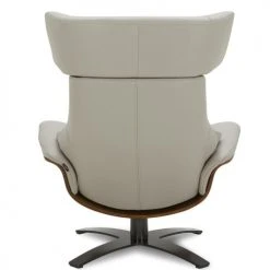 My New Design Fauteuils Fauteuil En Cuir Et Chêne Naturel - Cuir Gris 8 My New Design Fauteuils Fauteuil En Cuir Et Chêne Naturel - Cuir Gris -Fauteuils, poufs et repose-pieds Soldes fauteuil en cuir et chene naturel cuir gris 2