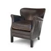 PIB Fauteuils Fauteuil En Cuir Marron