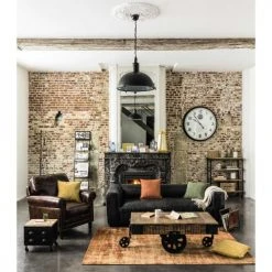 Maisons Du Monde Fauteuils Fauteuil En Cuir Marron Effet Vieilli 10 Maisons Du Monde Fauteuils Fauteuil En Cuir Marron Effet Vieilli -Fauteuils, poufs et repose-pieds Soldes fauteuil en cuir marron effet vieilli 1000 1 25 116383 9