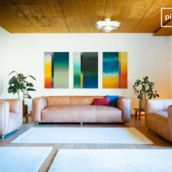 PIB Fauteuils Fauteuil En Cuir Pleine Fleur Marron -Fauteuils, poufs et repose-pieds Soldes fauteuil en cuir pleine fleur marron 4