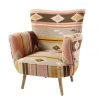 Maisons Du Monde Fauteuils Fauteuil En Kilim Multicolore