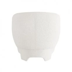 Potiron Paris Fauteuils Fauteuil En Laine Bouclée écrue -Fauteuils, poufs et repose-pieds Soldes fauteuil en laine bouclee ecrue 2