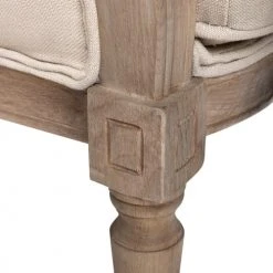 Maisons Du Monde Fauteuils Fauteuil En Lin -Fauteuils, poufs et repose-pieds Soldes fauteuil en lin 1000 1 5 110705 100