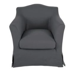 Maisons Du Monde Fauteuils Fauteuil En Lin Froissé Beige 11 Maisons Du Monde Fauteuils Fauteuil En Lin Froissé Beige -Fauteuils, poufs et repose-pieds Soldes fauteuil en lin froisse gris anthracite anaelle 1000 4 6 201726 1 1
