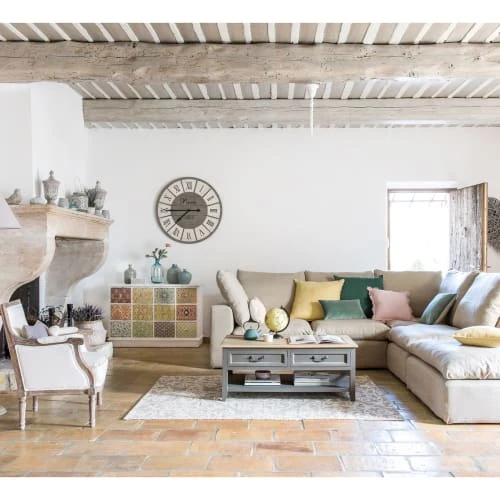 Maisons Du Monde Fauteuils Fauteuil En Lin Ivoire 5 Maisons Du Monde Fauteuils Fauteuil En Lin Ivoire – Image 5