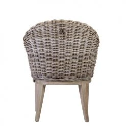 MOYCOR Fauteuils Fauteuil En Rotin Beige -Fauteuils, poufs et repose-pieds Soldes fauteuil en rotin beige 2