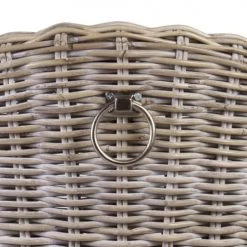 MOYCOR Fauteuils Fauteuil En Rotin Beige -Fauteuils, poufs et repose-pieds Soldes fauteuil en rotin beige 3