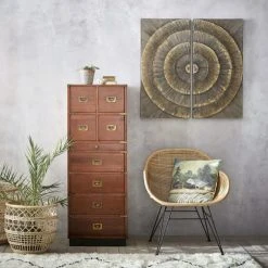 Maisons Du Monde Fauteuils Fauteuil En Rotin Et Métal Noir -Fauteuils, poufs et repose-pieds Soldes fauteuil en rotin et metal noir 1000 0 23 155618 15